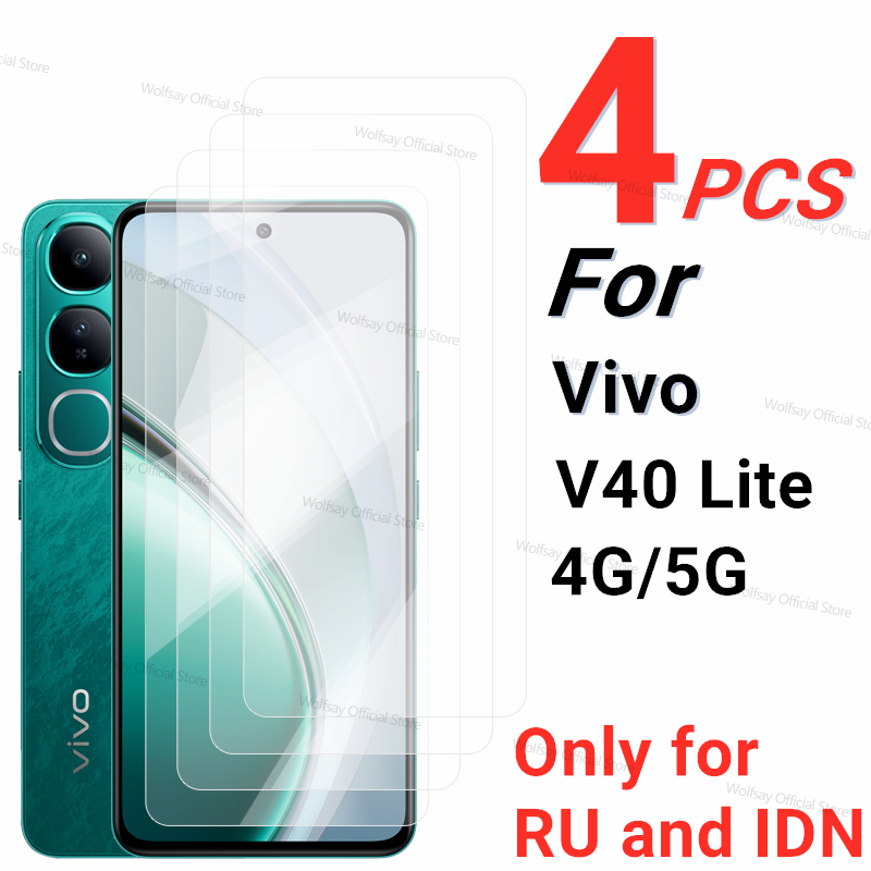 Vivo V40 - 2/4 pièces protecteur d'écran pour Vivo