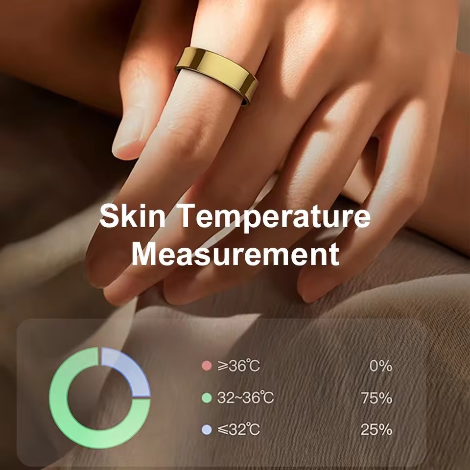 R09 anneau intelligent hommes  - Temperature Ring Skin avis et prix